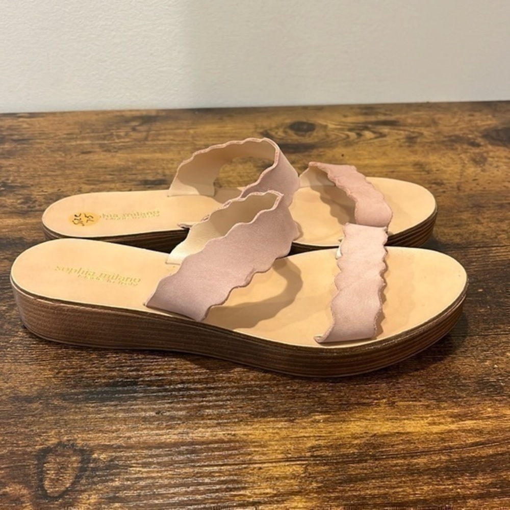 Sophia  Milano Made In Italy 🇮🇹 sandals size 7.5 women